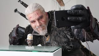 Maul Cosplay x Good Smile Company - Geralt & Nendoroid Geralt