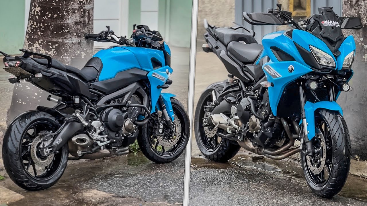 NOVA COR DA TRACER 900 *Blue Edition 🥶* - YouTube
