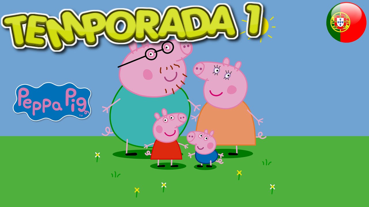 Peppa Pig Português Portugal #03 ⭐️ Temporada 1 ⭐️ Desenhos Animados 