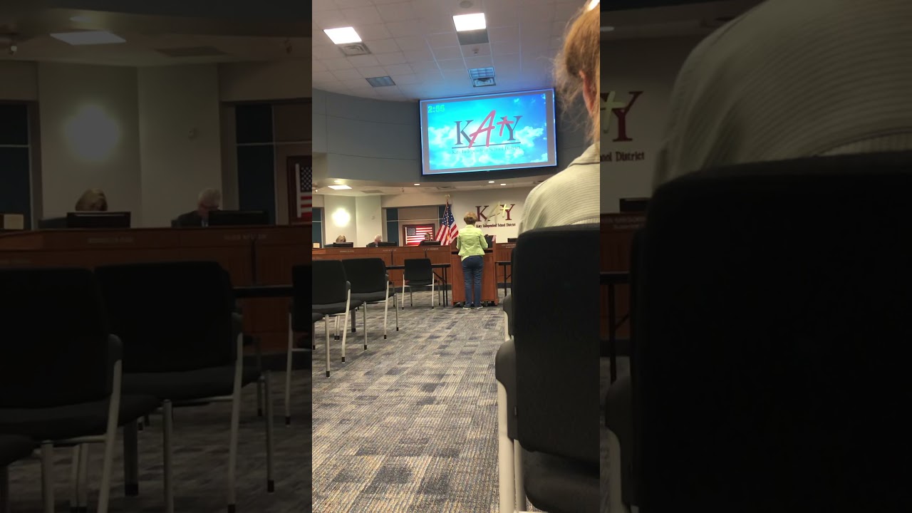 Katy, Texas ISD school board meeting November 15, 2021