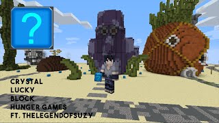 Minecraft Bikini Bottom Lucky Block Hunger Games ft. TheLegendOfSuzy screenshot 3