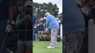 John Daly No Practice to Birdie on First Hole | Hoag Classic | Champions Tour Resimi