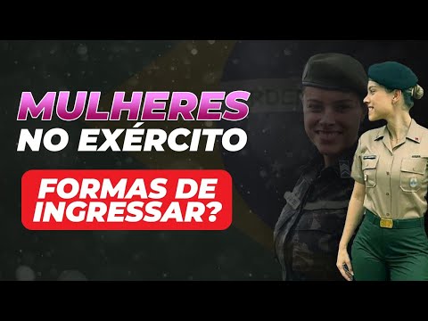 Vídeo: Como Entrar No Exército Feminino