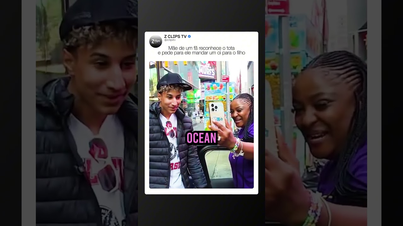 Тота встречает мать фанатки на улице 