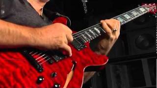 FRANK GAMBALE Jaguar - performed with his Carvin FG1 Signature Guitar chords