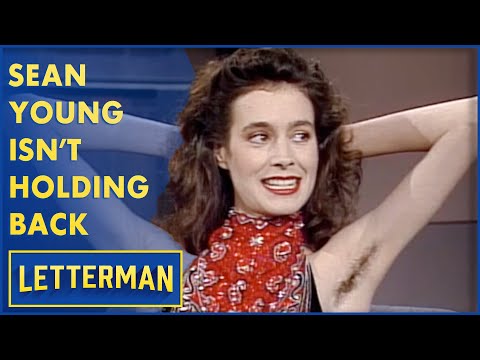 Sean Young Opens Up To Dave | Letterman
