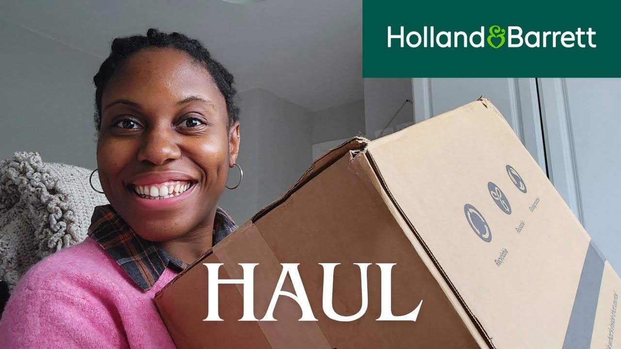 🌱 £70 Holland & Barrett Haul | Healthy Snacks, Supplements & Natural Beauty | Health & Wellness