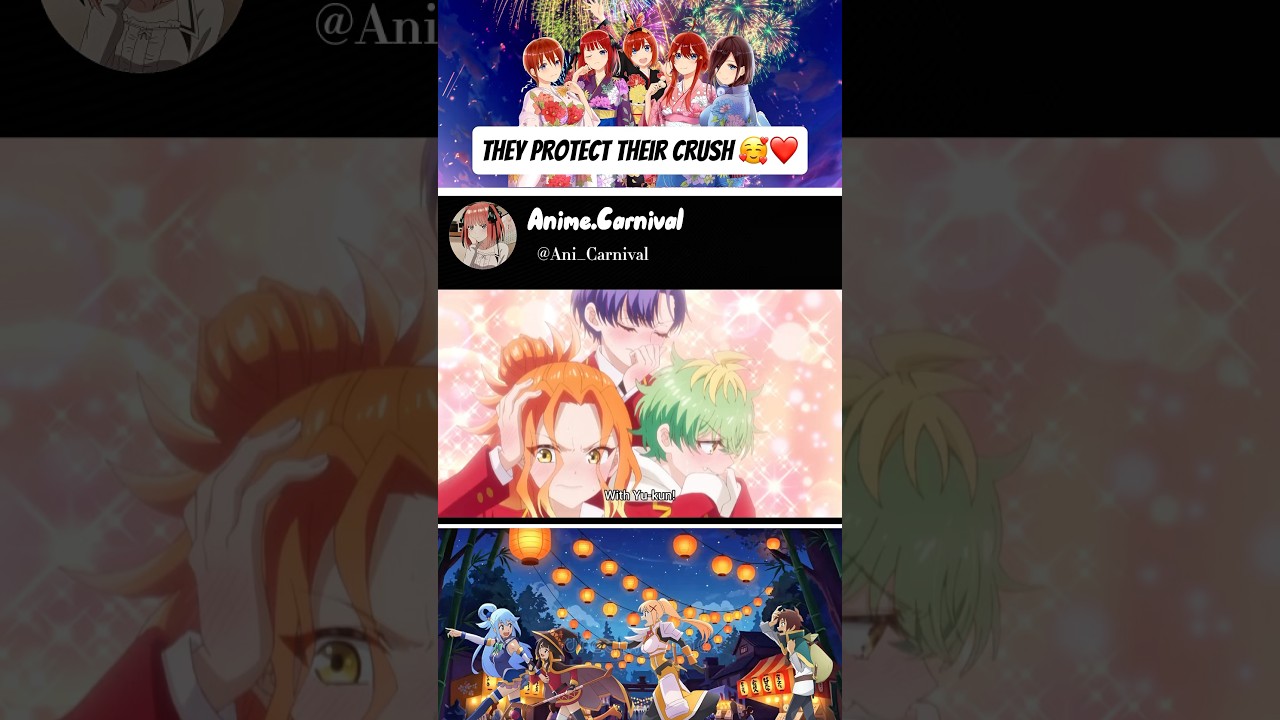 ☆They Protect Their Crush 🥰❤️ ☆