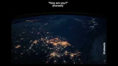 Greetings from Humans in 55 languages on The Golden record- English translations