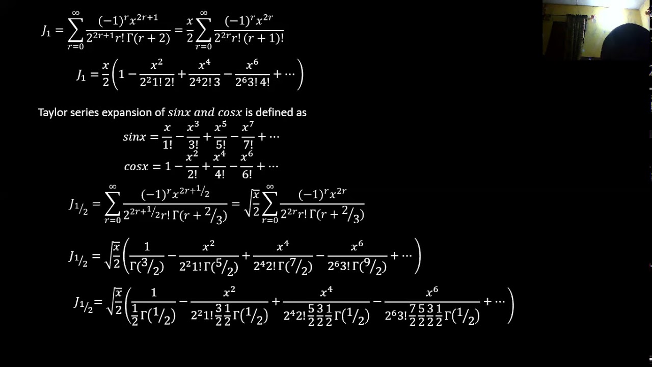 Easy Approach to Bessel function - YouTube