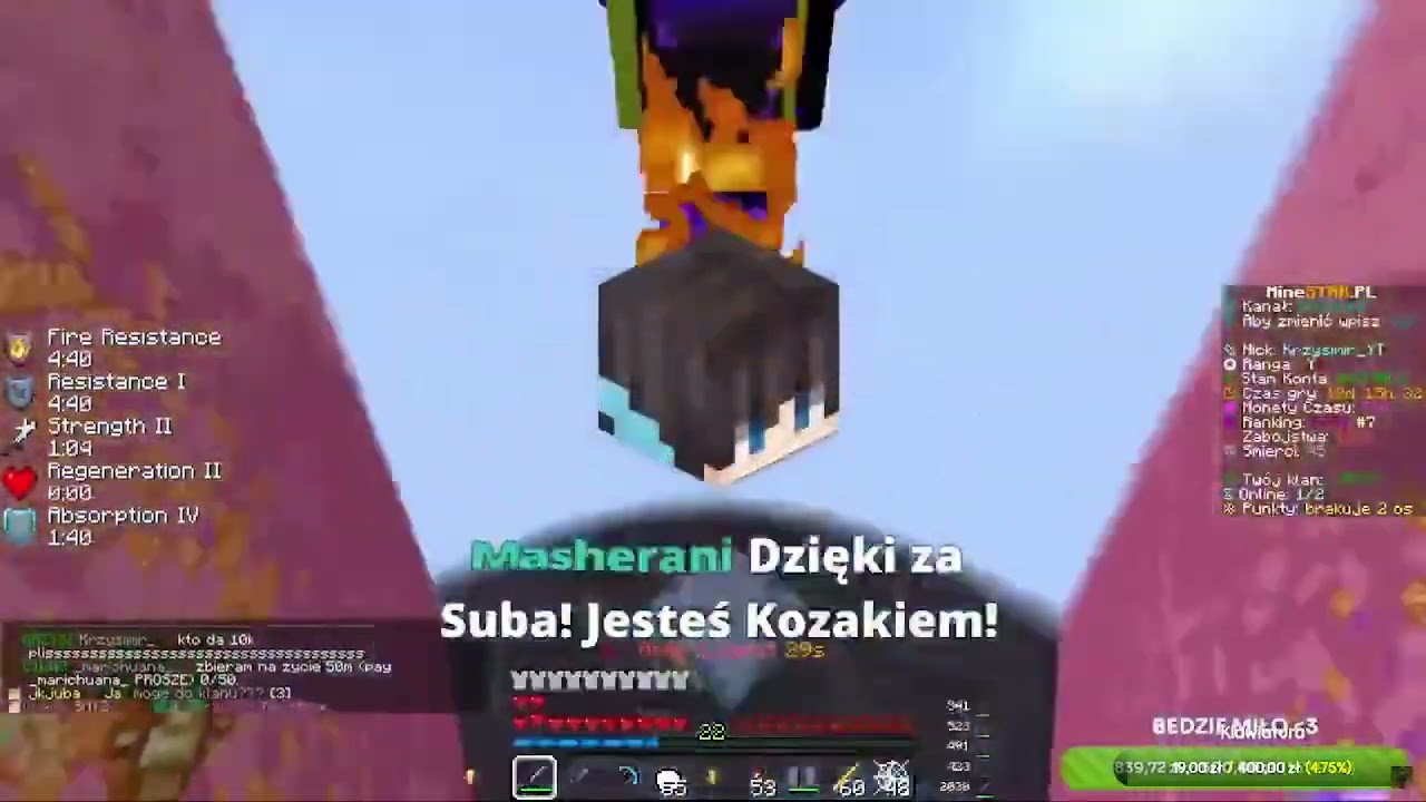 PODNIECENIE KRZYSIMIRA PO ZABICIU RANDOMA (MAMA WBIŁA MU NA POKÓJ)