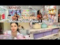 MINISO Store Tour 🎀🌷|| Haul video | Miniso shopping vlog + haul 🫧
