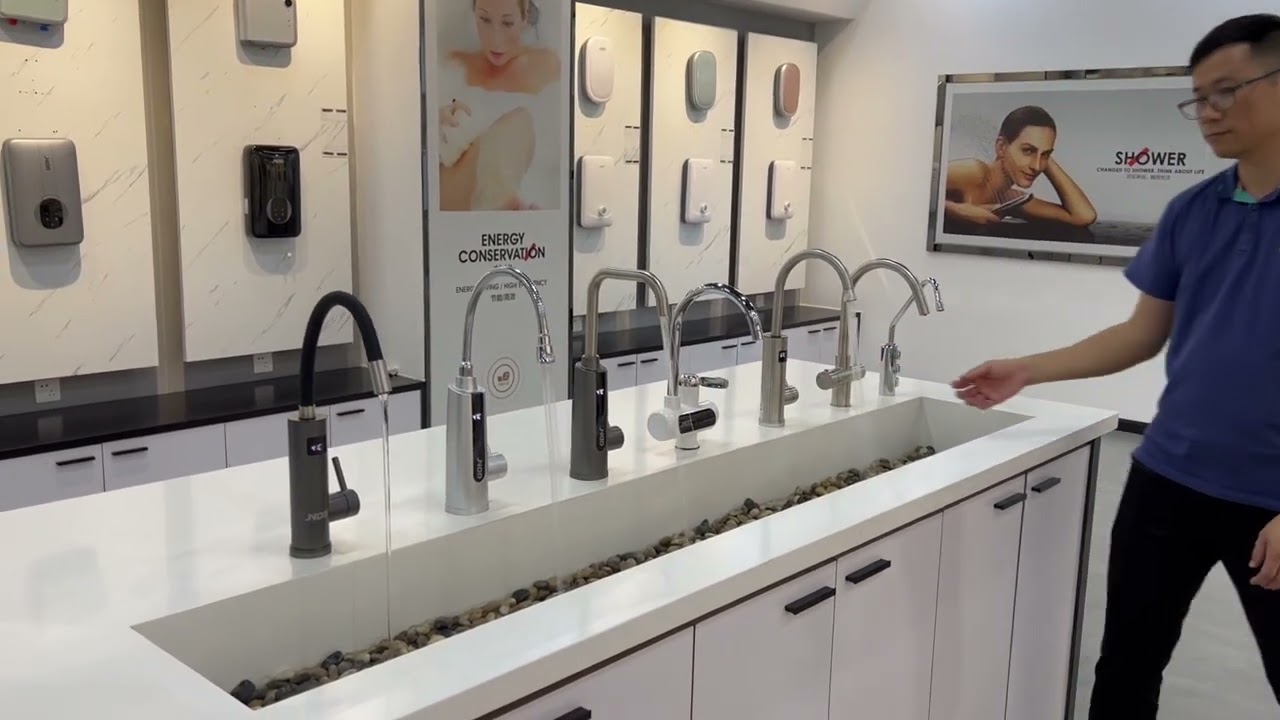 JNOD Electric Heater Tap Instant Hot Water Tap Heating Faucets 