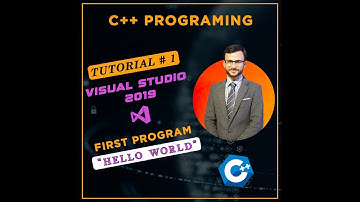 C++ FOR BEGINNERS (2023) - First program “Hello World” using Visual Studio 2019 PROGRAMMING TUTORIAL