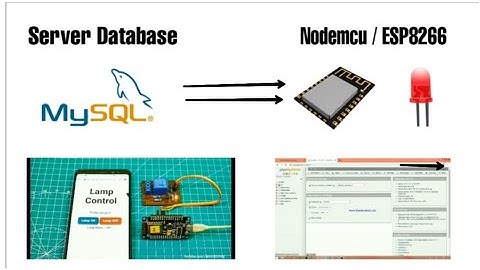 Arduino/Nodemcu + ESP8266 Nodemcu + MySql Database - Nodemcu Receive Data From MySql