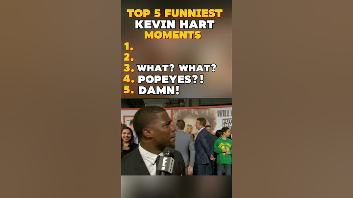 Top 5 funniest Kevin Hart moments