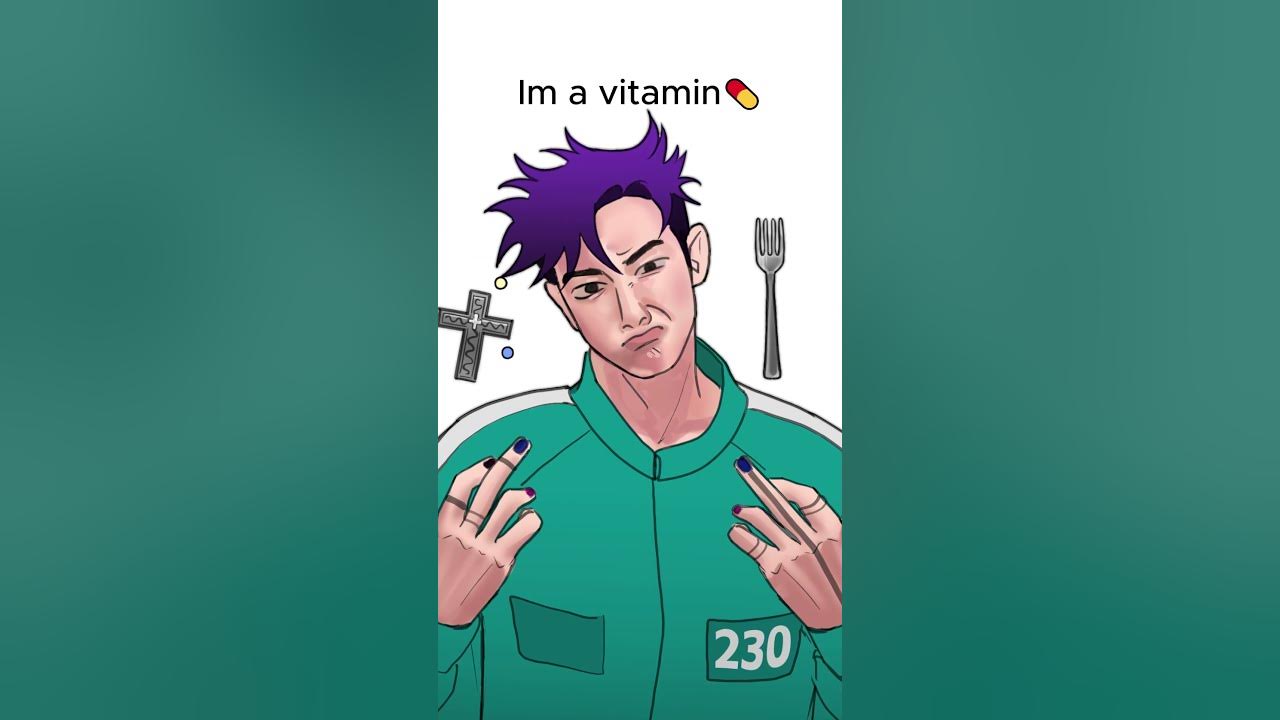 I'm a vitamin 🙏 #squidgame #456 #thanos #animatic IG: cyniclay