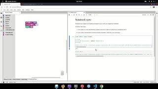 Famous Notebook sync in JupyterLab Blockly extension demonstration Wealth