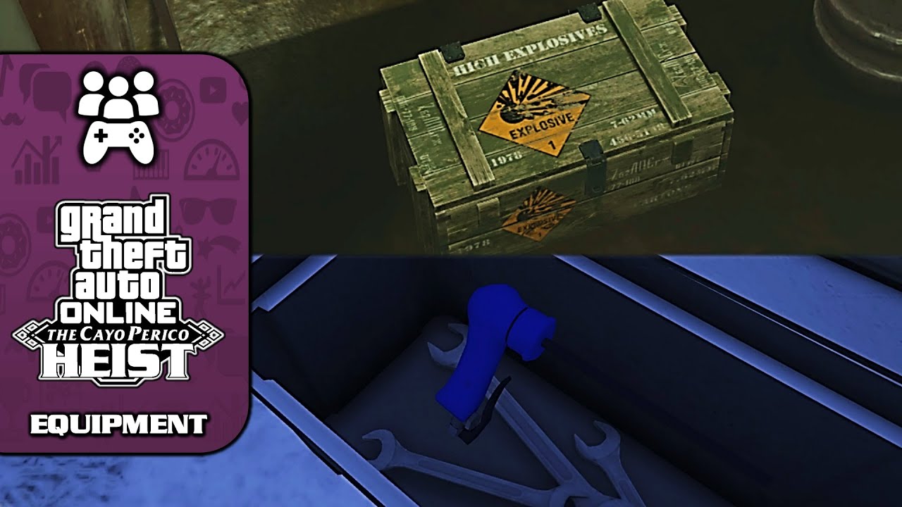 GTA Online The Cayo Perico Heist Prep Missions Equipment [Solo