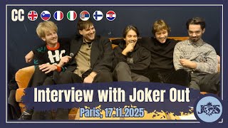 [ENG SUB] Joker Out interview with JokerOutSubs in Paris, November 2025