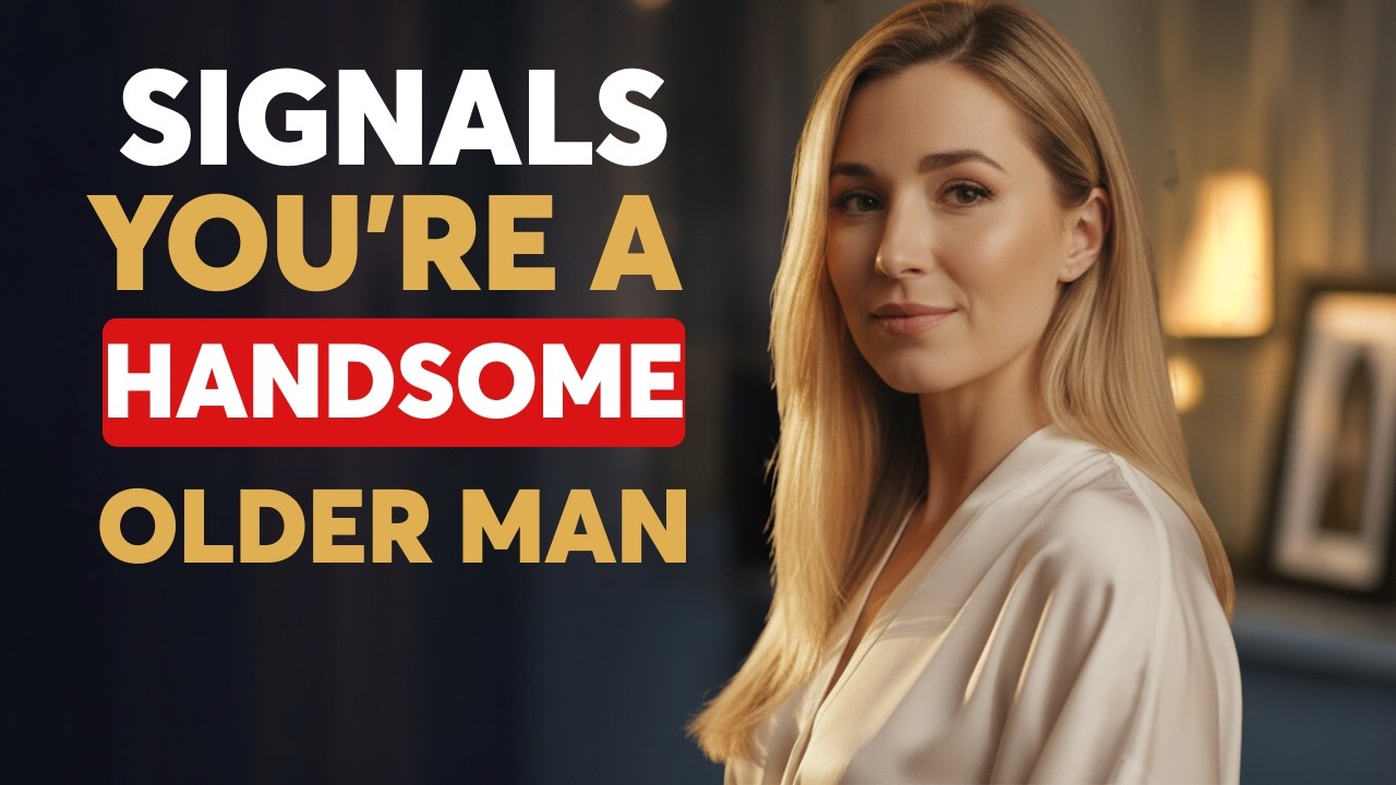 8 Signs You're A Good Looking OLDER MAN - Even If You Don't Think So (Age Gap Relationships)