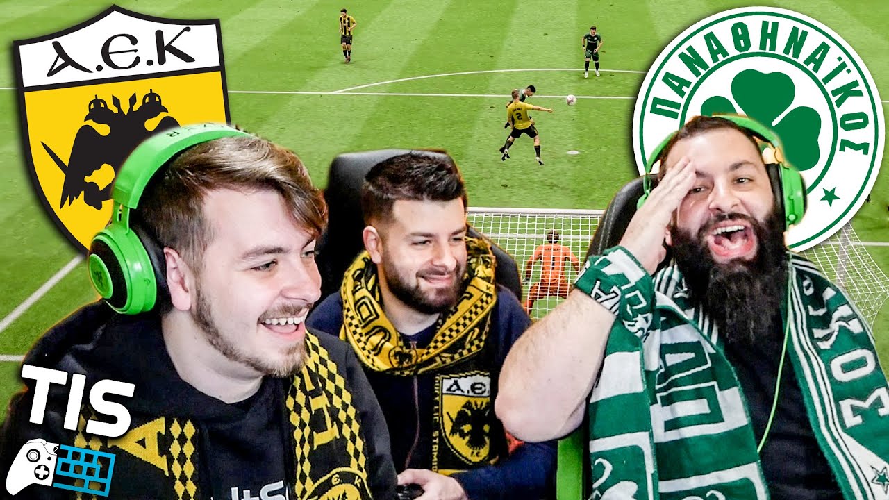 AEK - ΠΑΝΑΘΗΝΑΪΚΟΣ | FIFA 19 | TechItSerious
