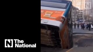 Six Killed In Sinkhole In Central China