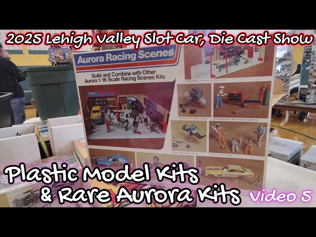Plastic Model Kits & Rare Aurora Kits 2025 Lehigh Valley Slot Car