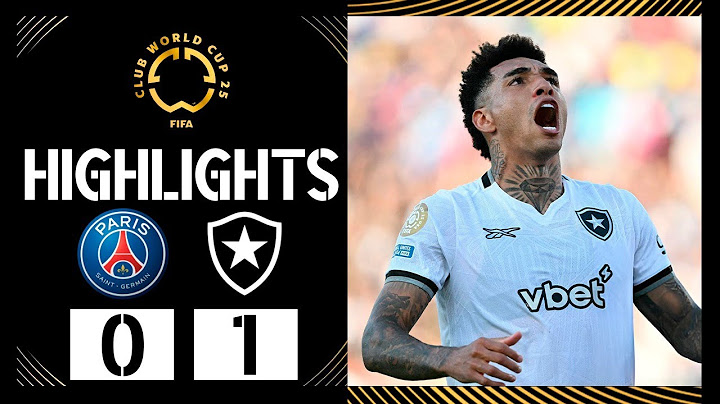 PSG vs Botafogo 0-1 Résumé et Buts | Coupe du Monde des Clubs de la FIFA 2025