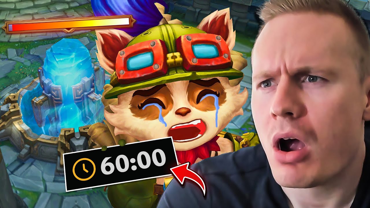 THE MOST INTENSE TEEMO JUNGLE GAME EVER..