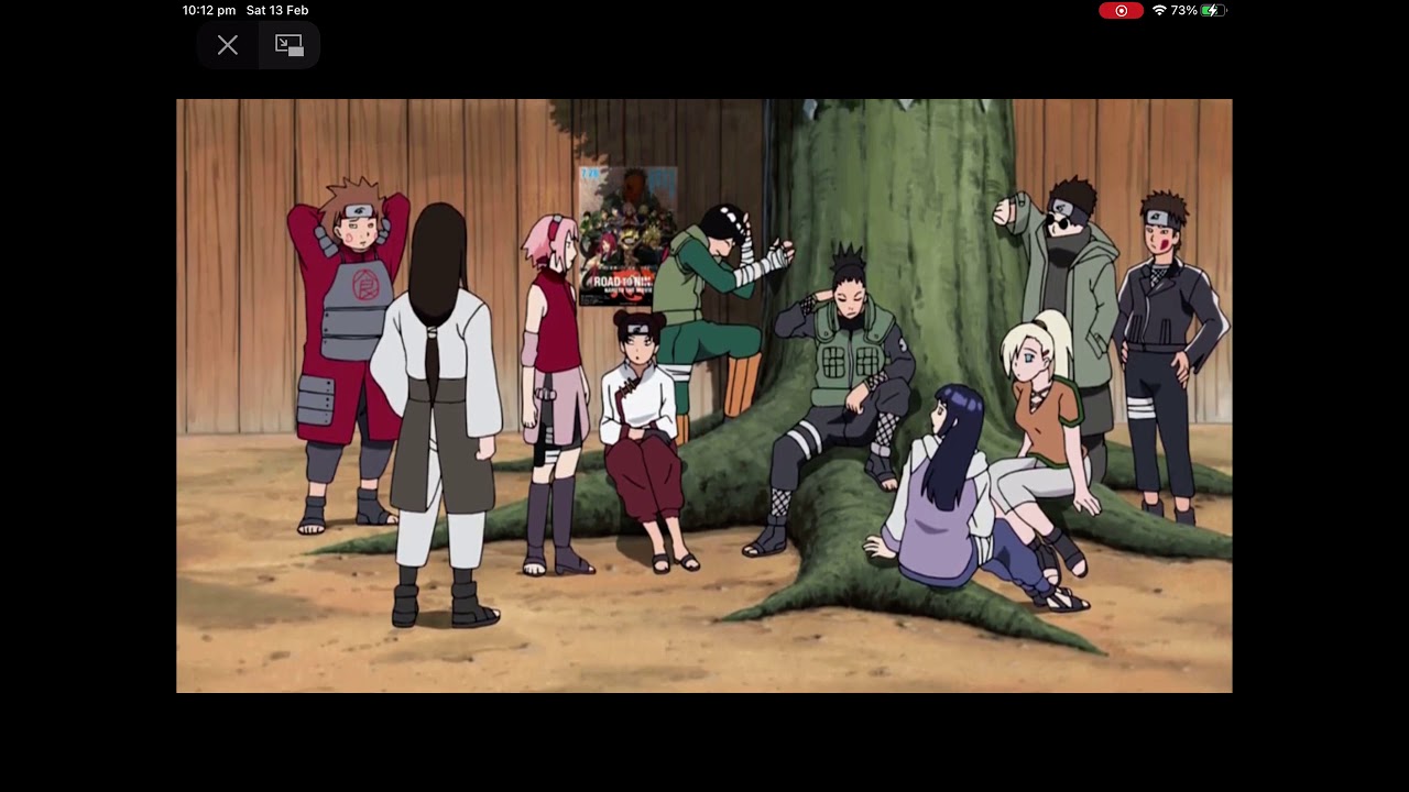 Shino and kiba funny moment 