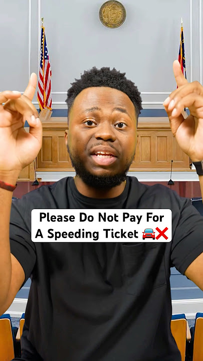 Secret To Handling A Speeding Ticket 🚘💨 #personalfinance  #speedingticket #moneysavingtips #cars
