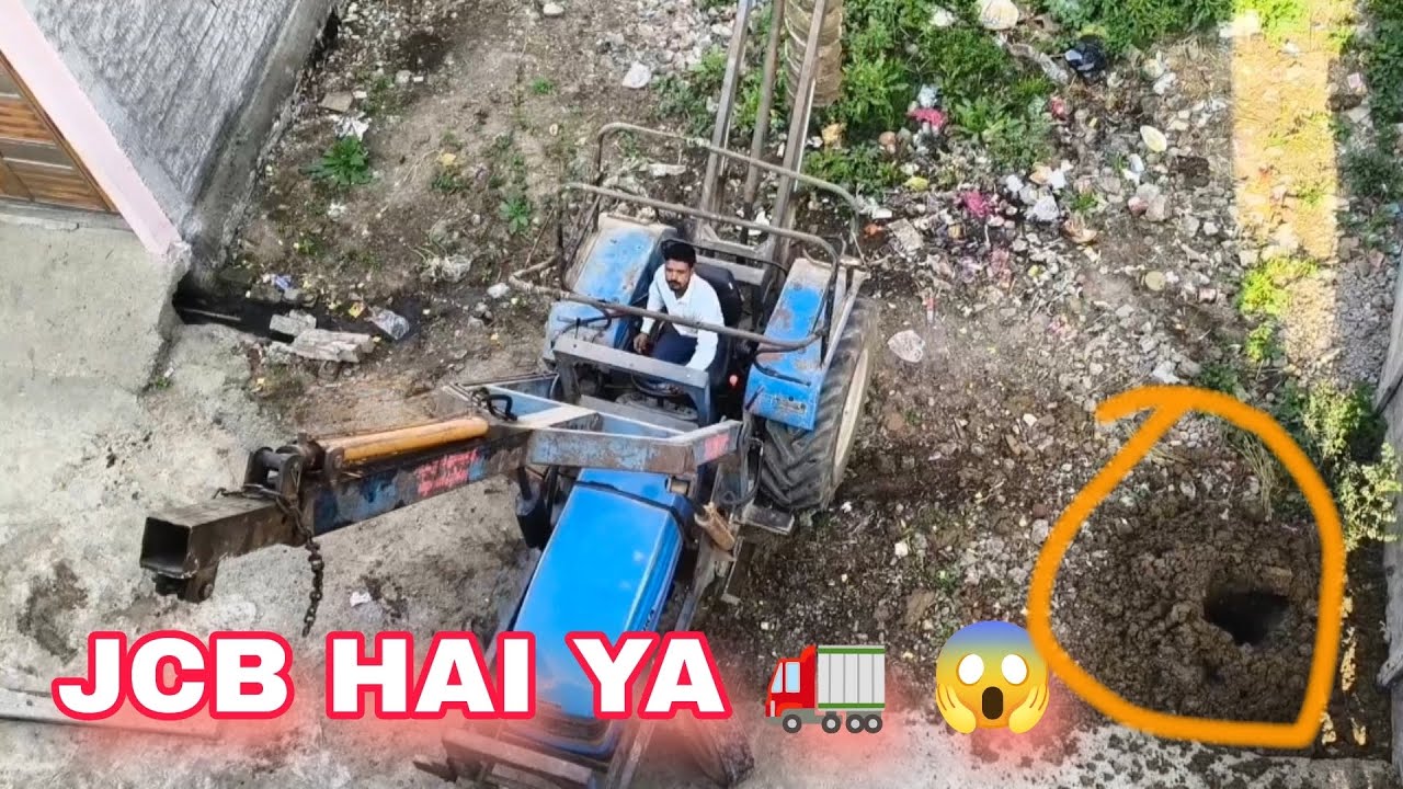 JCB HAI YA 🚛 AISA KAM JI 5 MIN HO....#jcb #truckvlog #dailyvlog 