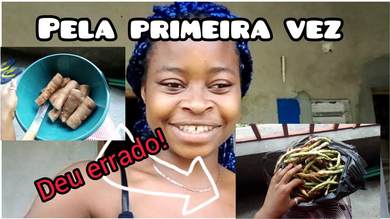 Fiz XIGUINHA de FEIJÃO NHEMBA, pela primeira vez🙈 | Youtuber Moçambicana 🇲🇿