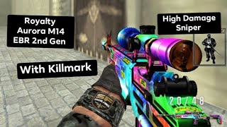 Bull Soldier Front [ Royalty ] Aurora M14 EBR 2nd Gen ( High Damage Sniper )