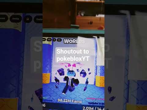 subscribe to pokeblo Yt If you can #roblox #shoutout