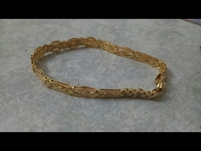 Buy Twisty Wave Gold Bracelet |GRT Jewellers