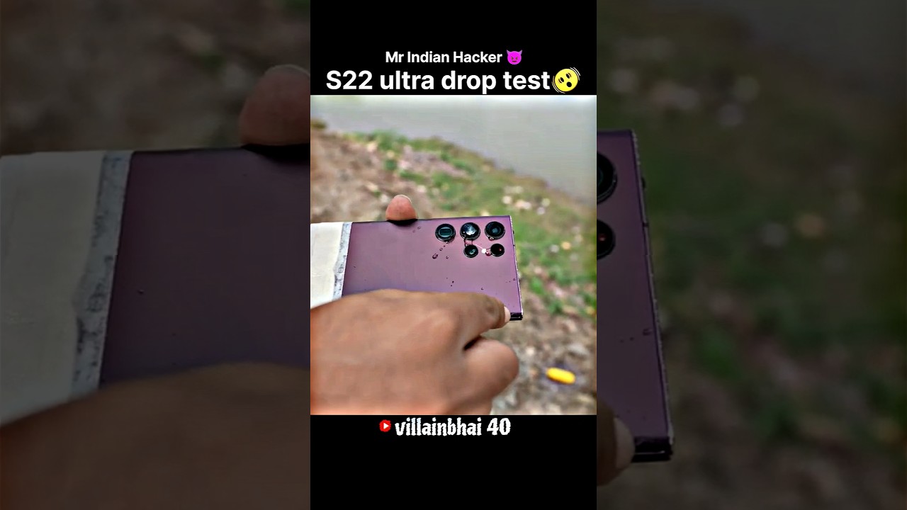 S22 ultra drop test 🫨//