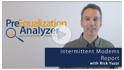 Finding Sources of Ingress in your DOCSIS Return Path