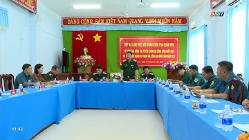 Đoàn công tác Quân khu 7 kiểm tra công tác tuyển chọn công dân nhập ngũ tại huyện Đất Đỏ | BRTgo