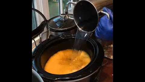 BATCH soap making - Lye to Organic oils - Castile Liquid soap