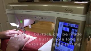 Topstitching a Patch Pocket Without Backstitching