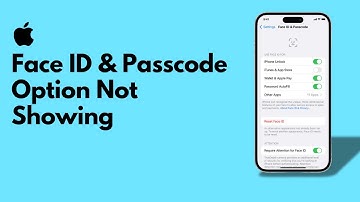 How To Fix Face ID & Passcode Option Not Showing & Missing From Settings On iPhone FULL GUIDE