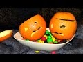 Апельсины-монстрики на Хэллоуин / Интересные рецепты на Хэллоуин