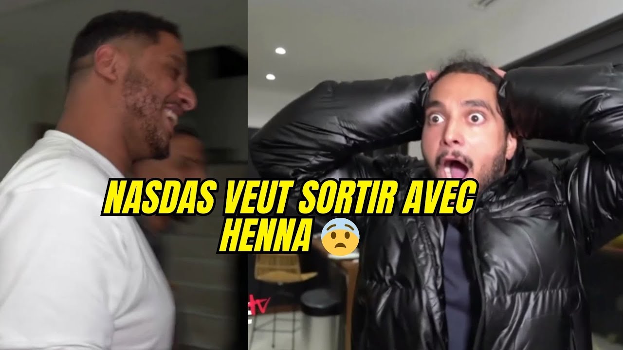 NASDAS VEUT SORTIR  AVEC HENNA  😨 MOUMLANE EMBROUILLE MOUNA 😨 #nasdas #humour #live