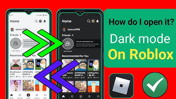 How to Enable Dark Mode on Roblox Mobile 2024 |