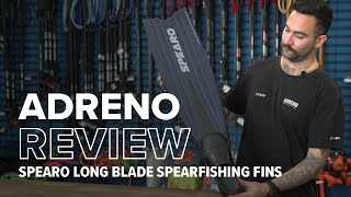 Spearo Long Blade Spearfishing Fins Review @ADRENO