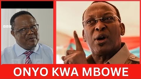 LISSU : CHAMA HAKIWEZI KUOKOLEWA NA MTU ALIYEKIONGOZA KWA MIAKA 21 "Namuokoa Mbowe asiwe Mugambe"