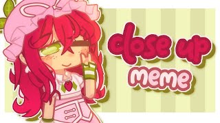 •￼ Close up meme (580  special!!)// Strawberry Shortcake🌸🍓// Gacha Club// Pumpkin_Pie •