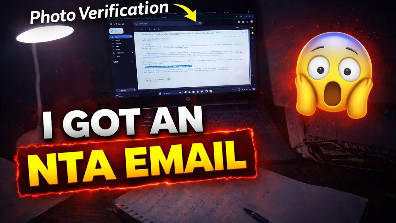 Bhai NTA ka mail aa gaya 😭 JEE Main walon, check karo abhi! 